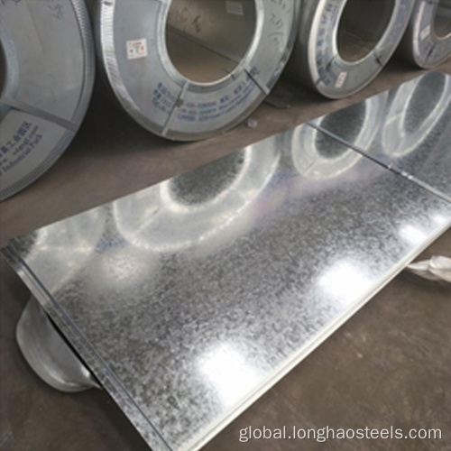 Galvanized Steel Sheet Roll Price Hot Dipped Z275 Galvanized Steel Sheet Factory